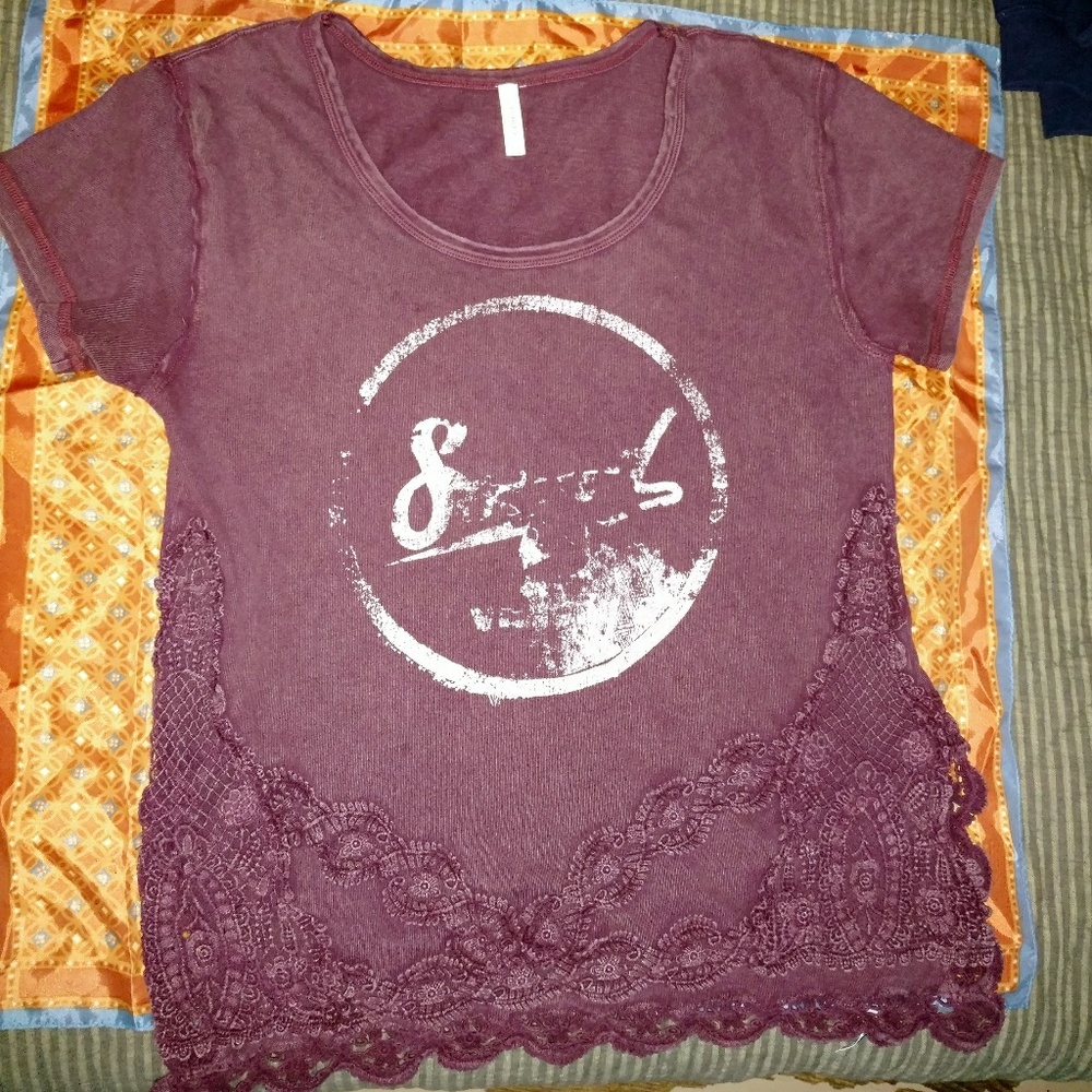 Free People Graphic Tee